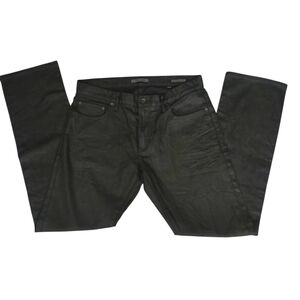 John Varvatos Black Relaxed Jeans J701 - BLACK WEFT JEANS